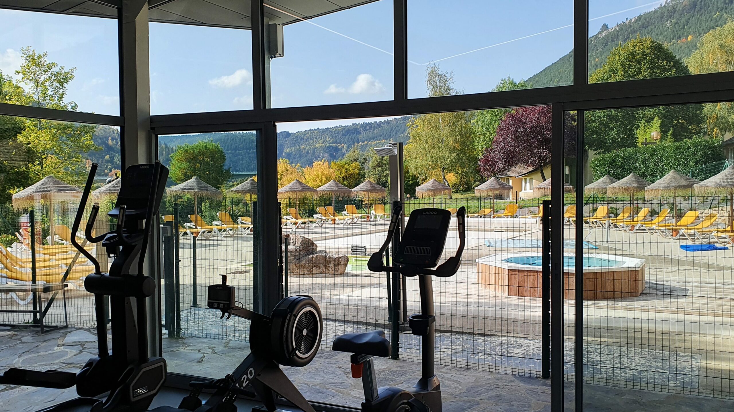 Espace fitness.